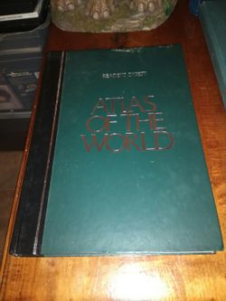 Vintage 1991 printed Atlas