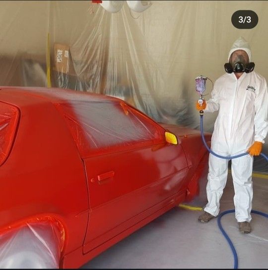 Red Paint/infiniti Rims/painters Tape/bumper/grill/headlights