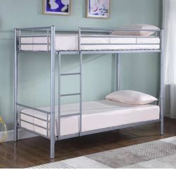 good quality ikea twin over twin bunk bed (disassembled) msg for more pictures, with all part