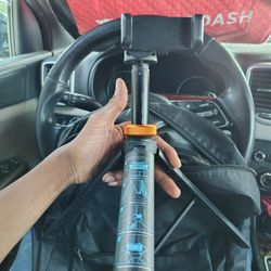 TALL Camera Tripod with Phone Holder + Selfie Stick
