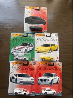 Hot wheels spettacolare set w/ chase 0/5 Lamborghini