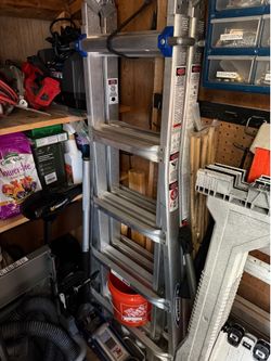 Werner trifold extention ladder