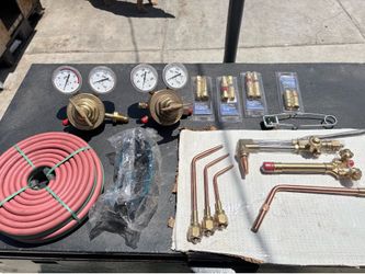 Oxy acetylene welding & cutting kit