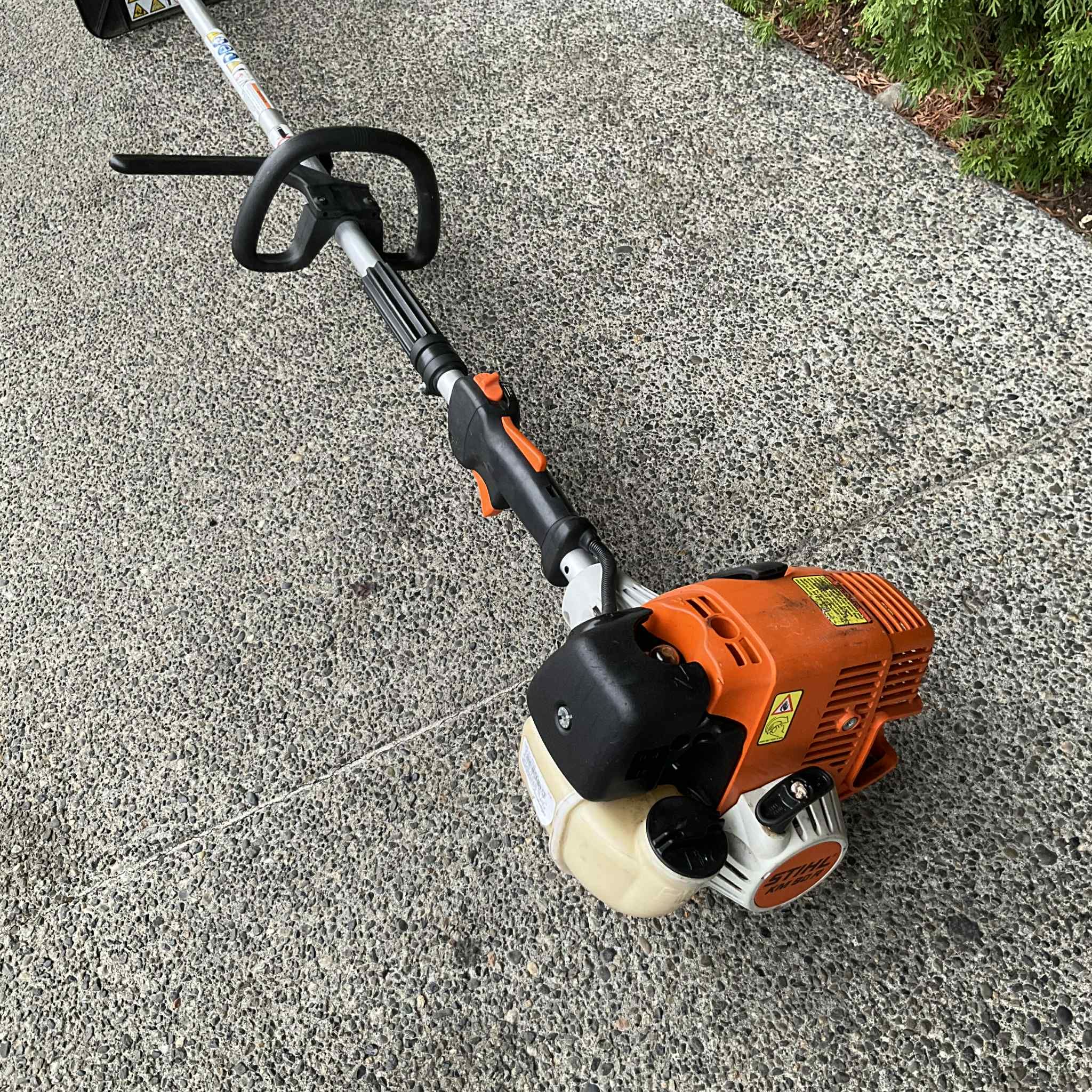 Stihl KM90R Gas Powered Kombi w/BF KM Tiller Mini Cultivator Attachment