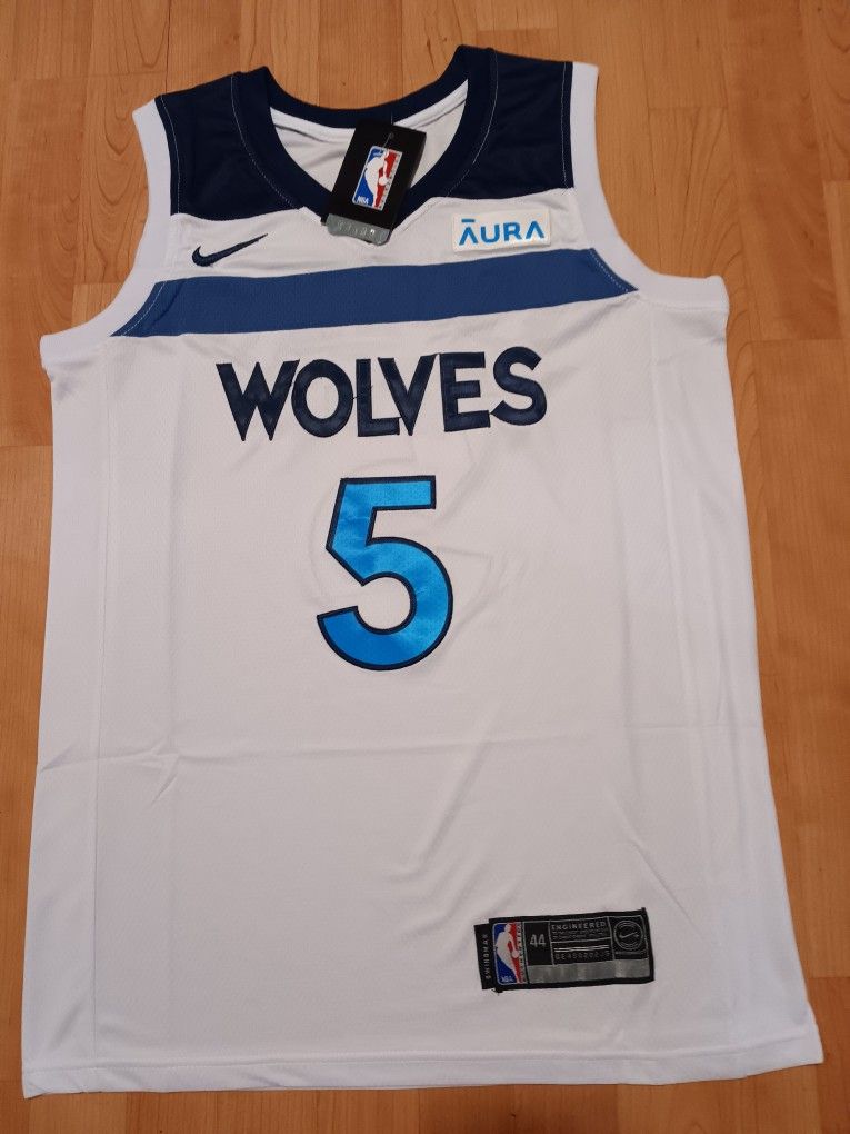 Anthony Edwards Minnesota Timberwolves White Jersey
