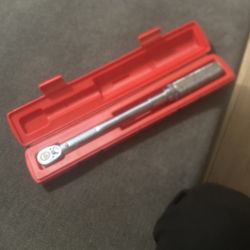 Snap On Torque Wrench 3/8 Drive 