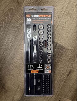 GearWrench 55pc Socket & Bit Set