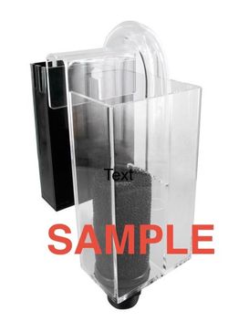 overflow filter box aquarium filter
