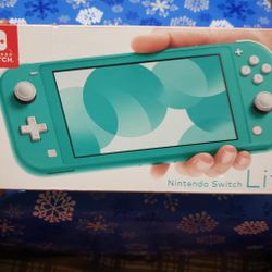 Brand New Nintendo Lite Turquoise Color