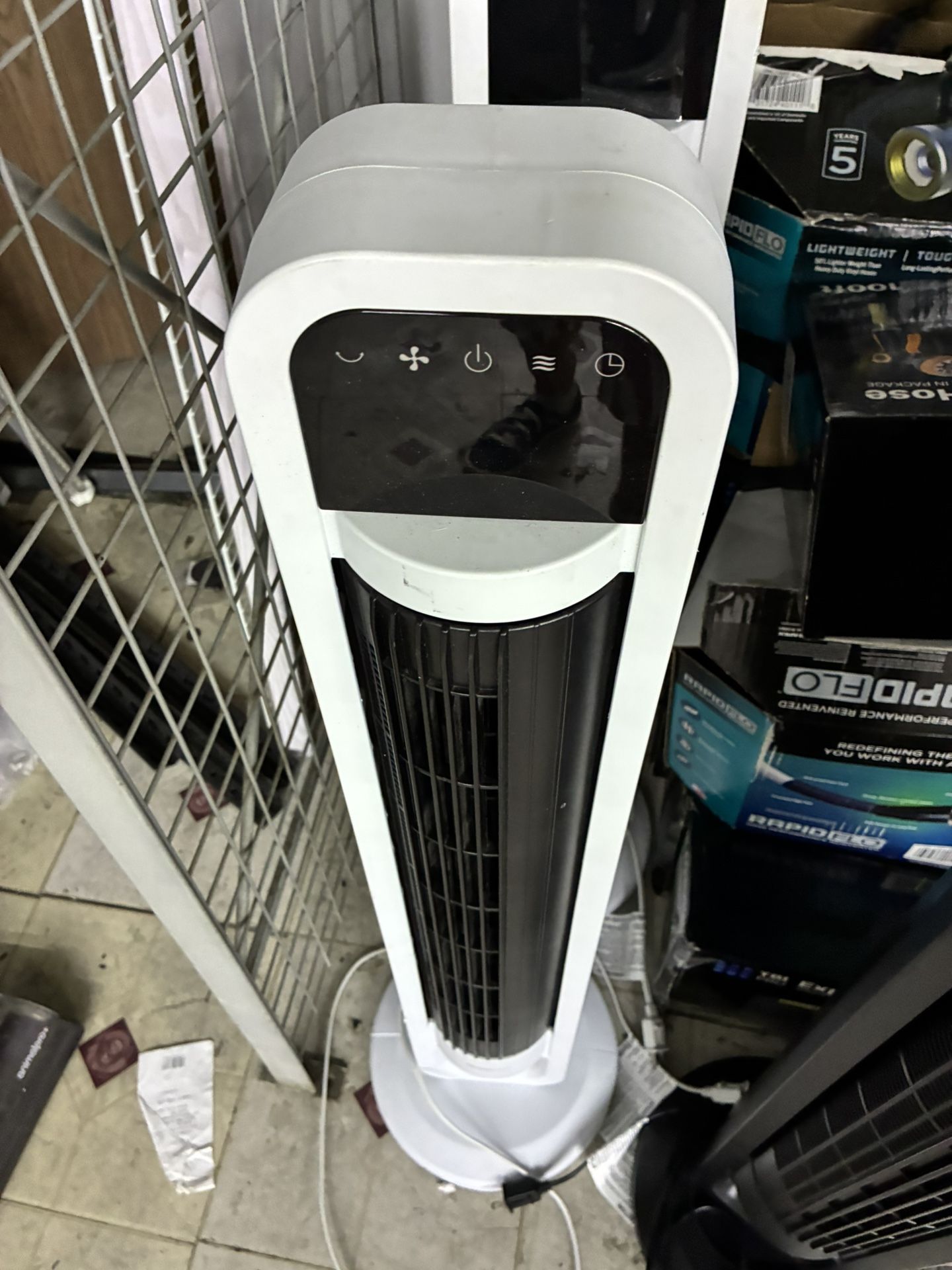 OmniBreeze tower fan.