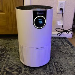 Shark HEPA Air Purifier With Nanoseal And Clean Sense IQ Pollution Sensor And Readout