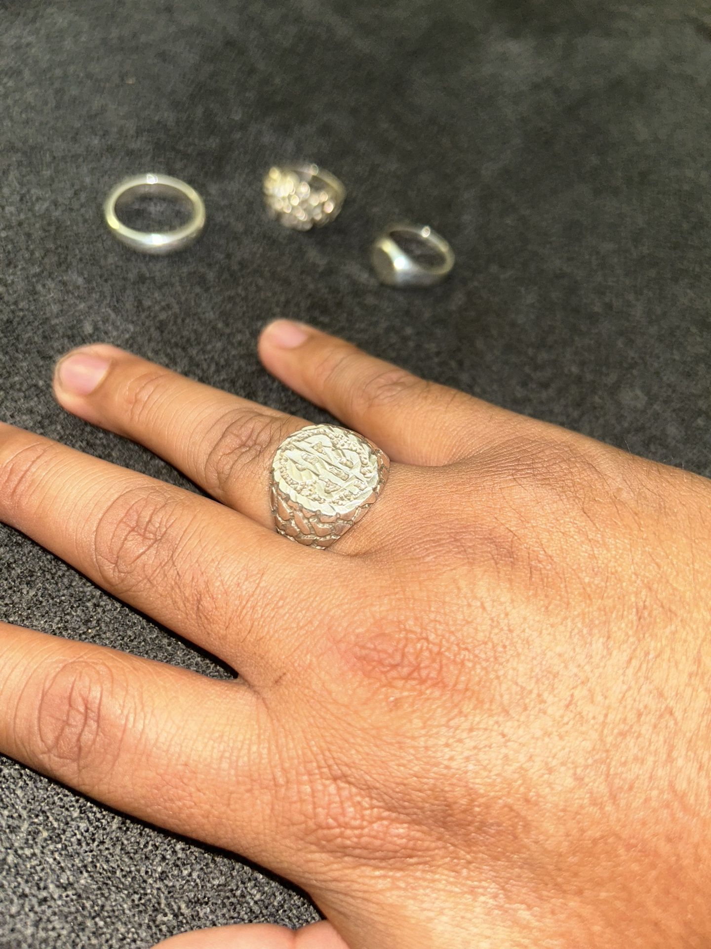 925 Dollar Sign Ring