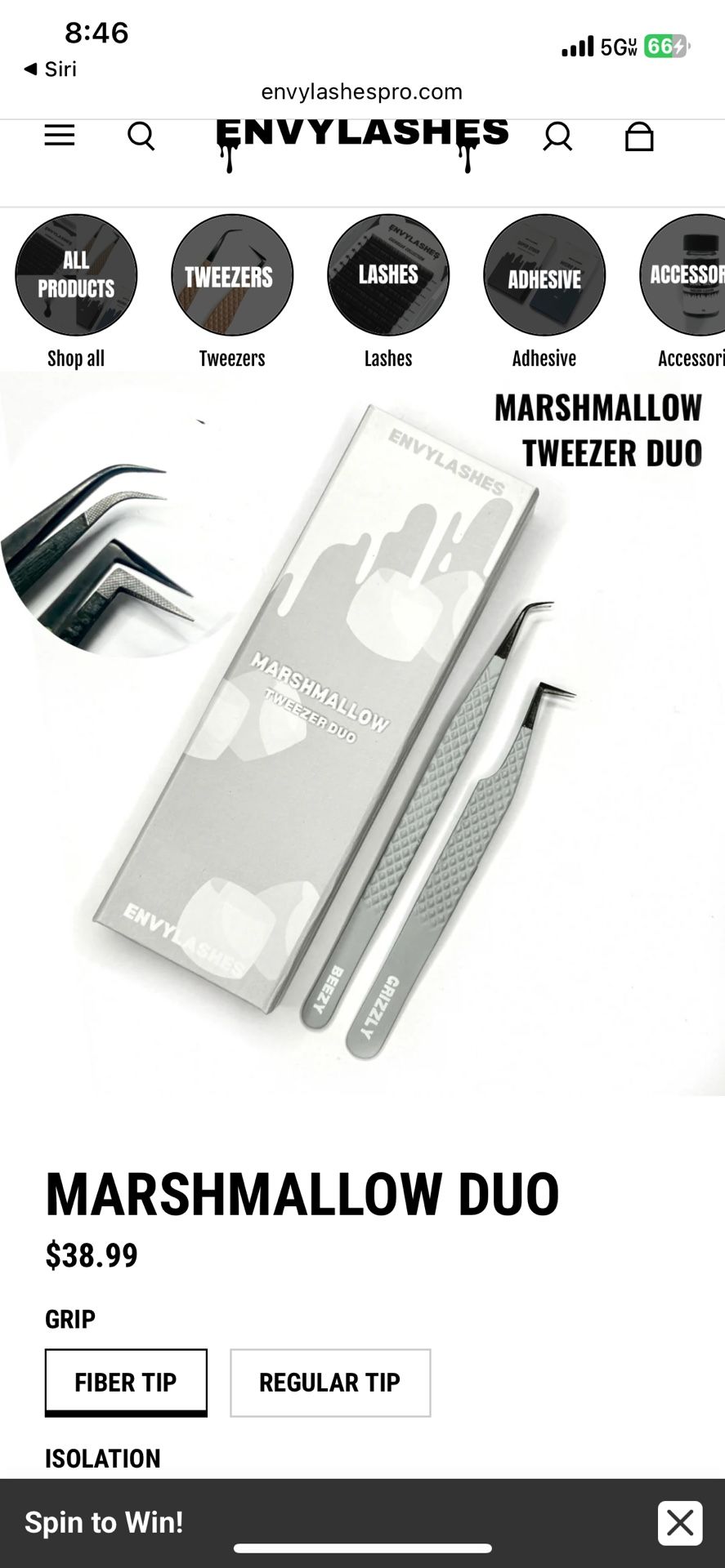 EnvyLashes Tweezers 