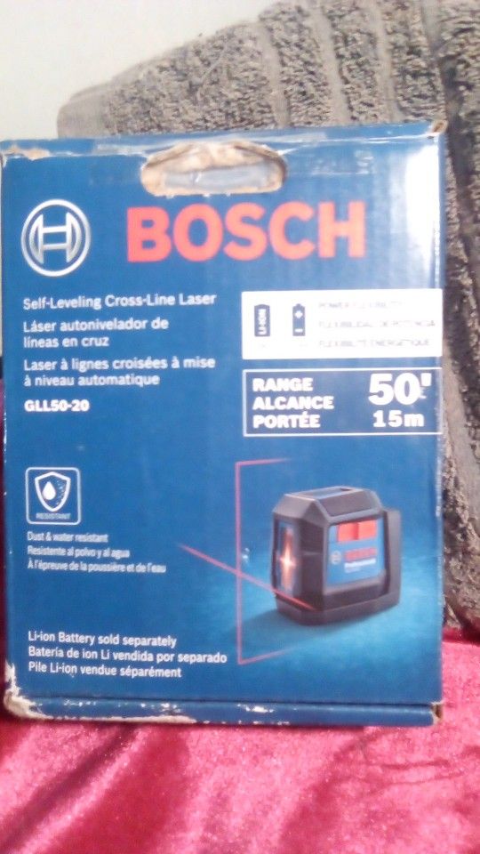 $40 Bosch Self-Levelig Cross-Line Laser