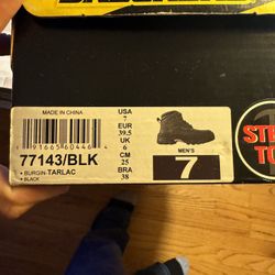 Skechers Steel Toe Boots. 