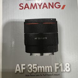 Samyang 35 mm Astrophotography Lane
