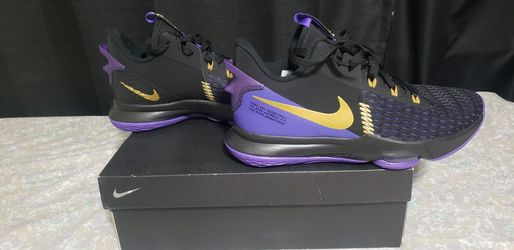 Lebron Witness 5 Size 11 Purple And Black Lebton Witness V