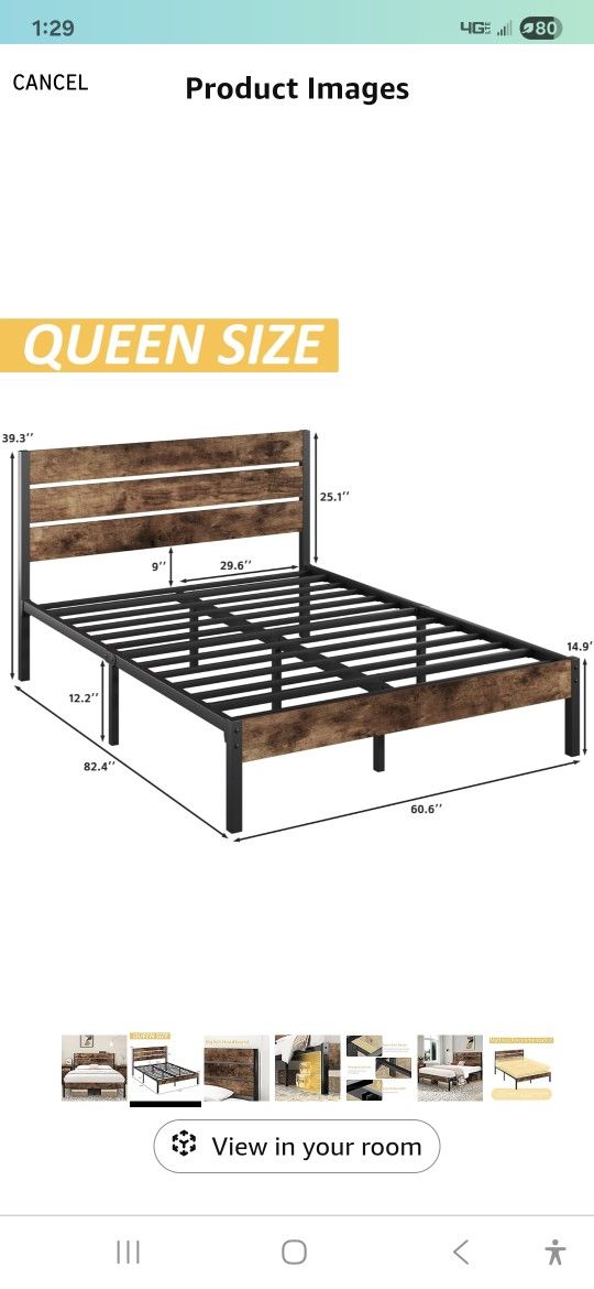 Queen Size Bed Frame