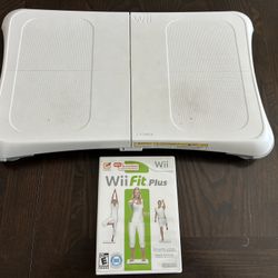 Nintendo Wii Fit Plus Balance Board Bundle