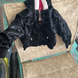 Park Bench Kids Black Heart Jacket 