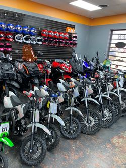 ATV, dirt bike, go kart