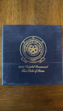 1997 Capital Ornament The State of Texas