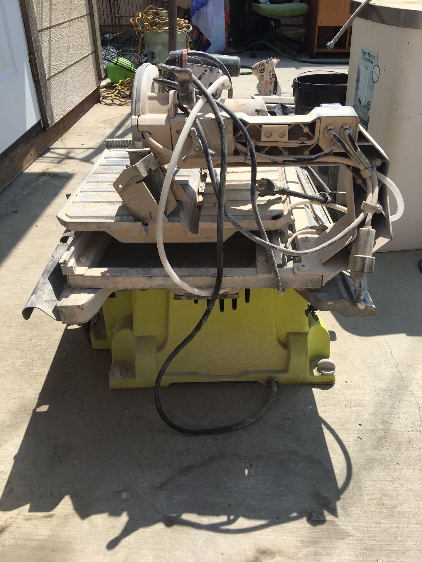 Ryobi Tile Saw With Table