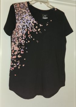 Tek Gear - Dry Tek Tshirt Black Ladies Size Medium EUC $15
