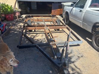 Mobile home trailer frame 9’