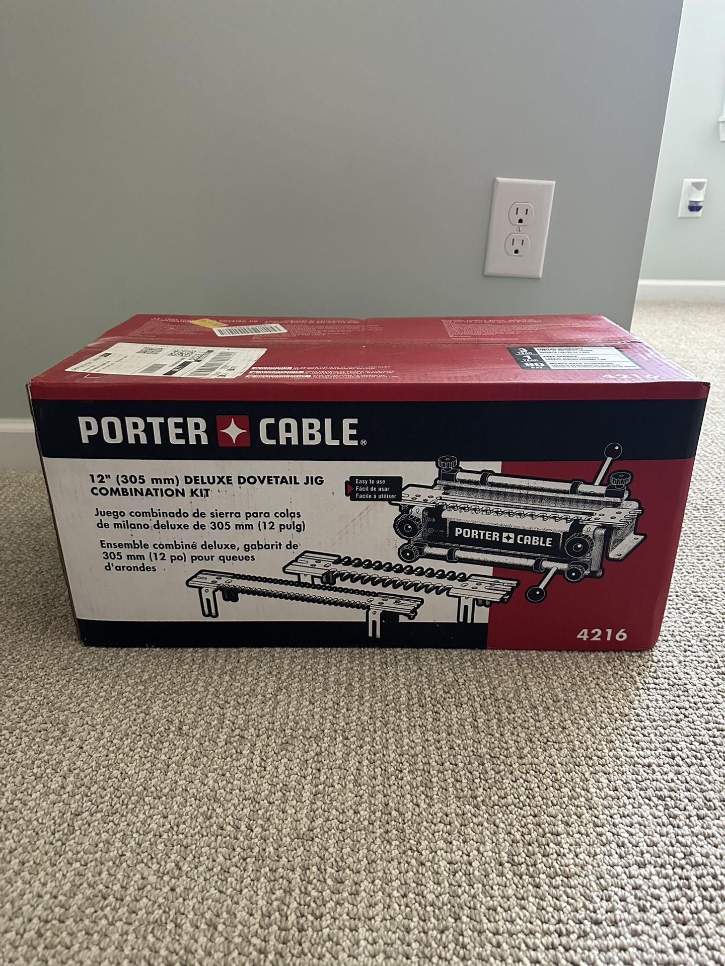 Porter Cable 12” Deluxe Dovetail Jig
