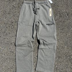 Fear of God Men’s Relax Fit Grey Joggers Tracksuits XXS to XXL Brand New
