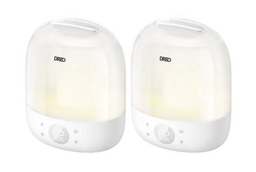 DREO Ultrasonic Cool Mist 0.8 Gal. Humidifier Precise Control 2-Pack