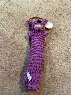 Multipet Loofa toy squeaks