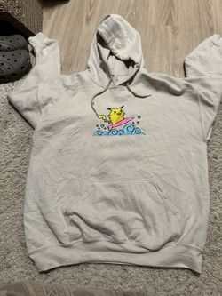 Surfing Pikachu Pokemon Hoodie