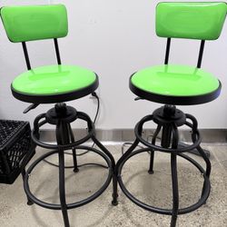 2 Shop Stools