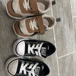 Stride Rite Shoes Size 9 And Converse Size 9 Toddler Boy