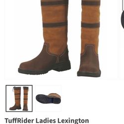 TuffRider Ladies Lexington Waterproof Tall Country Boots, 7