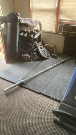 Olympic barbell $100