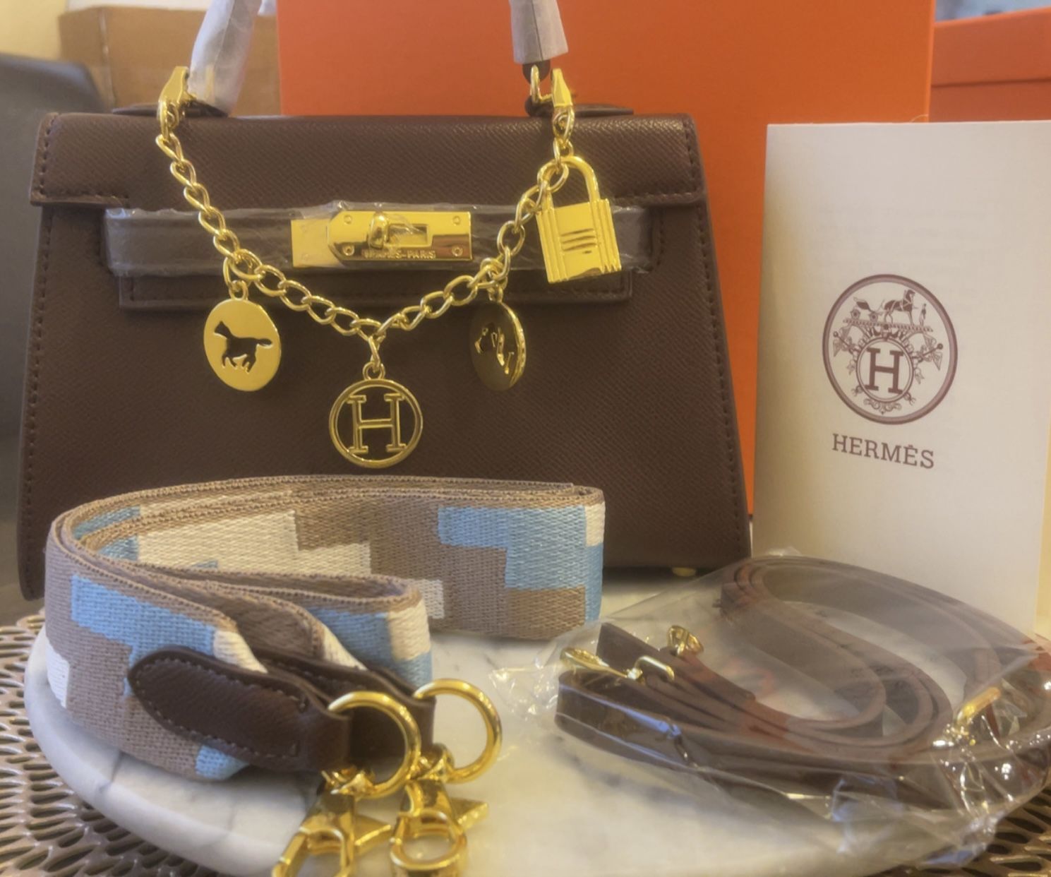 Mini Brown Handbag
