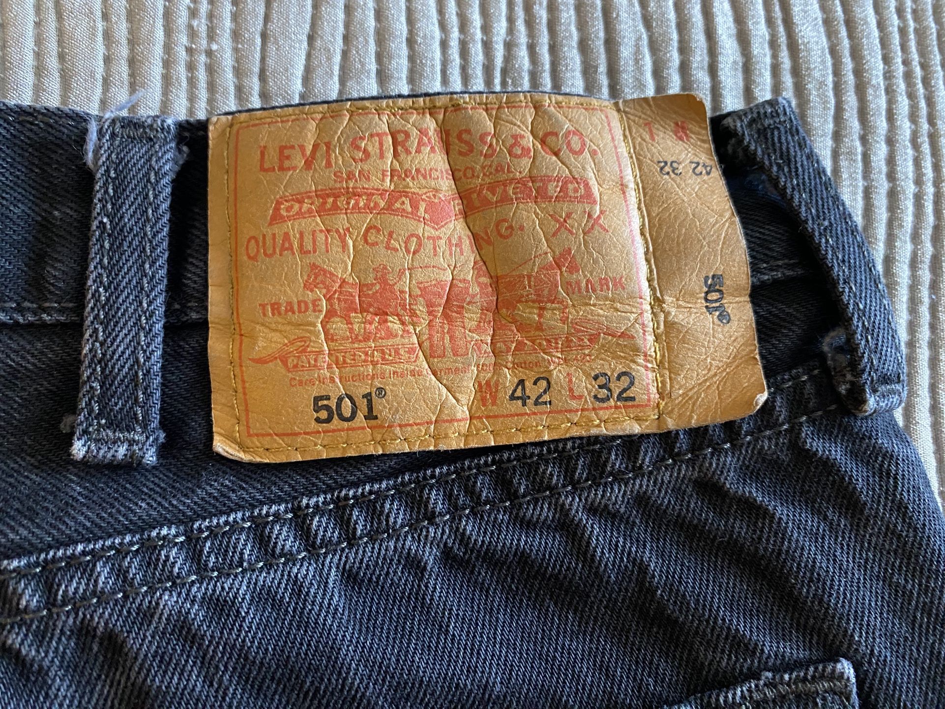 501 Levi Pants 42/32 $20