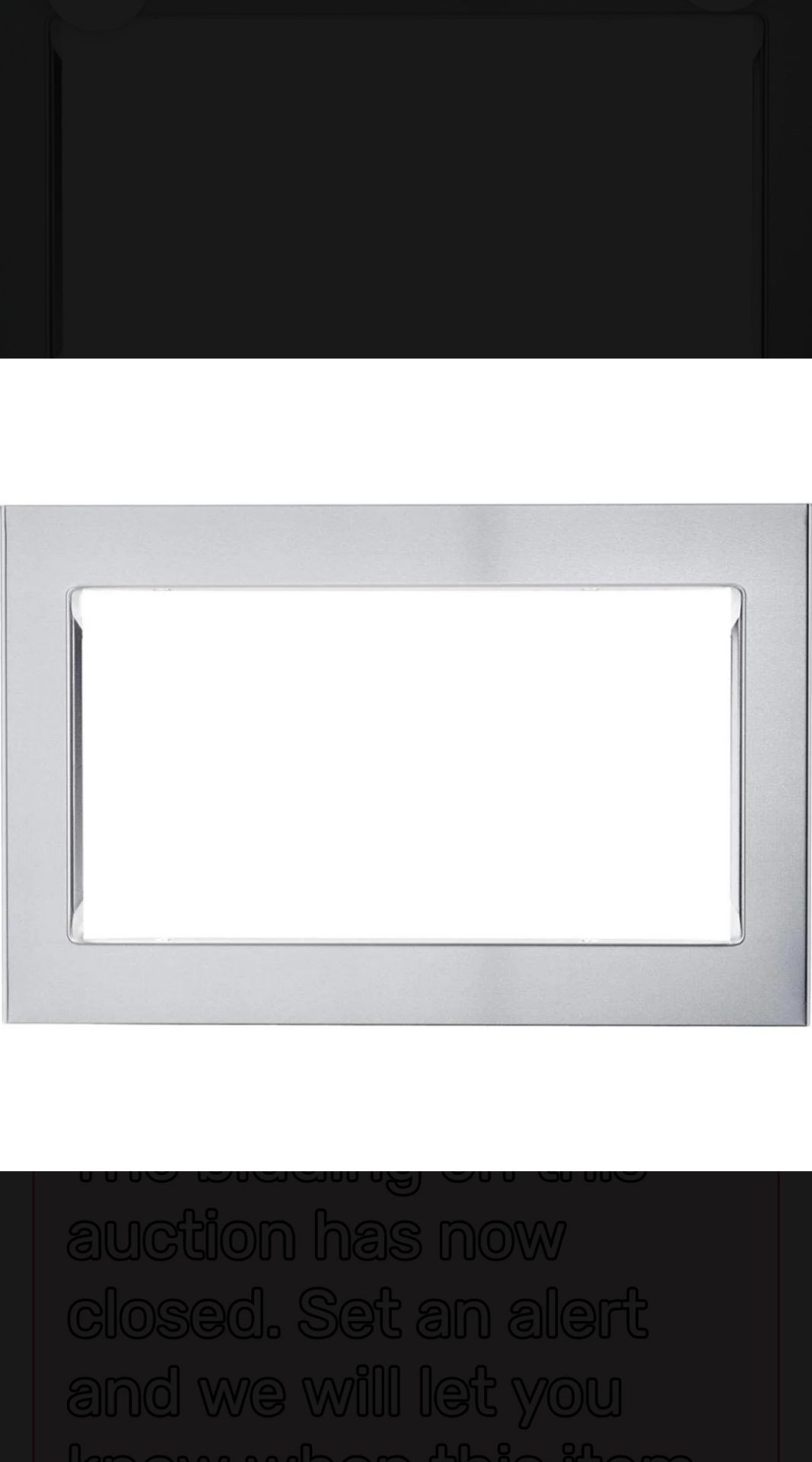 LG 30 in. Trim Kit for Countertop Microwave Oven in Stainless Steel MK2030NST