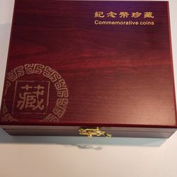 Cherry Wood American Silver Eagle Display Box