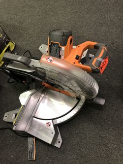Ridgid 12” compound Miter Saw