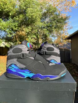 Air Jordan Retro 8 Aqua Size 12