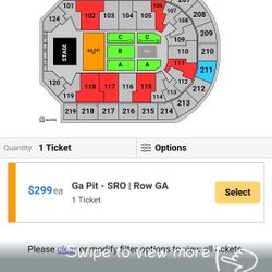 2 DISTURBED FLOOR/Pit TICKETS! 1-31-24