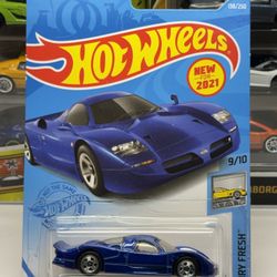 🇯🇵 Hot Wheels 2020 - Blue Nissan R390 GT1 - Factory Fresh 138/250 - 1:64