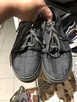 Vans grey color excellent condition