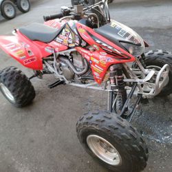 2005 trx 450 r clean title runs excellent