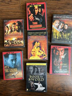 Jet Li And Other Dvd Movies $3 Each - Like New