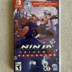 Ninja gaiden rage bound